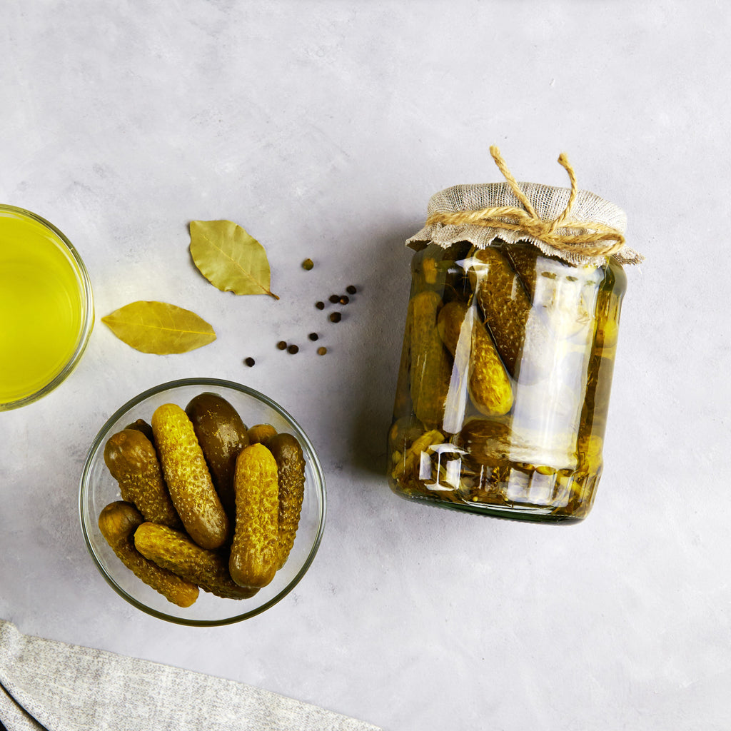 Crafting the Perfect Pickles at Home with the Crystalia Strainer Pickle Jar
